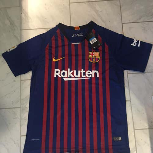Messi FC Barcelona Champions League Home Jersey 2018/19 Size M