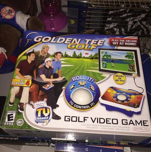 BRAND NEW: TV Games Deluxe Golden Tee