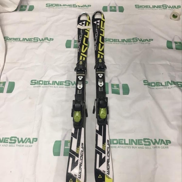 Used Men’s Fischer World Cup 150cm Skis With Bindings