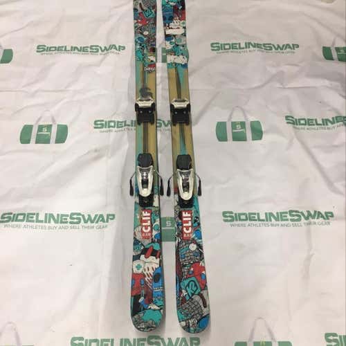 K2 Press Bar Clip Twin Tip Used Men’s Skis 169cm + Bindings