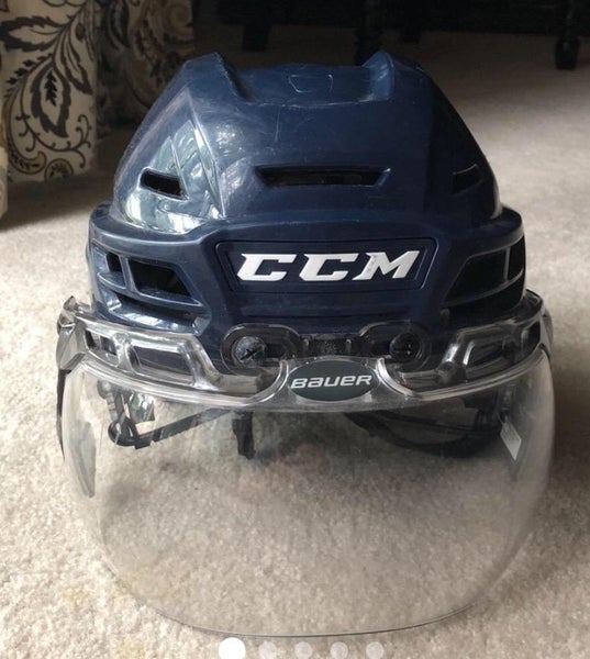Plymouth Whalers CCM Resistance Pro Stock Helmet - USED