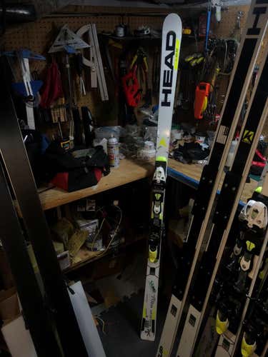 HEAD iGS Skis 183cm, 23m with HEAD 16din Bindings