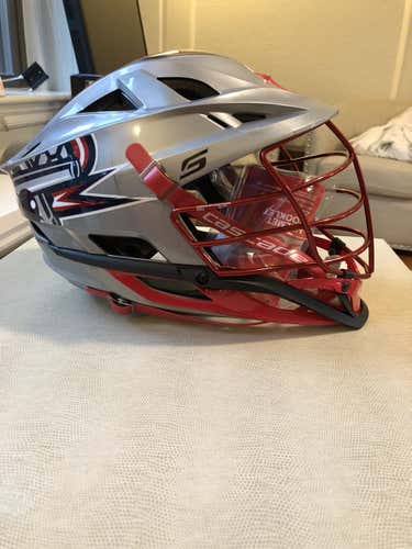 Boston Cannons Team-Issued Official MLL Cascade S Helmet