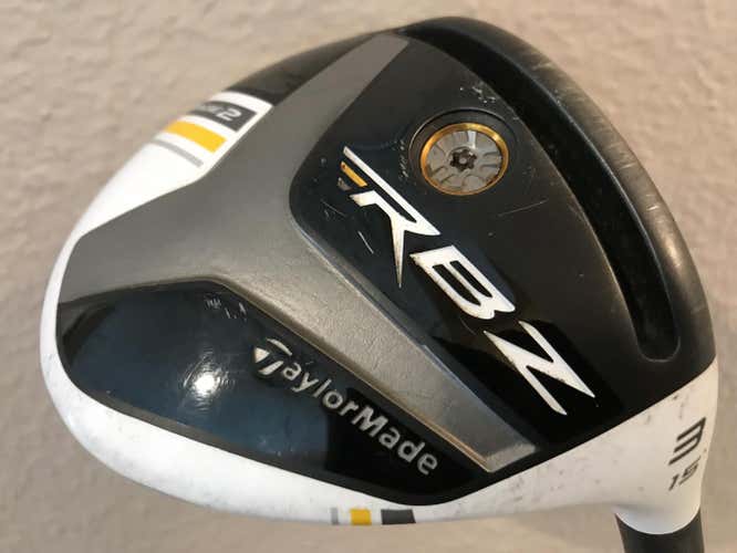 TaylorMade RocketBallz RBZ Stage 2 15* 3 Fairway Wood w/ Matrix RocketFuel 60-gram Regular