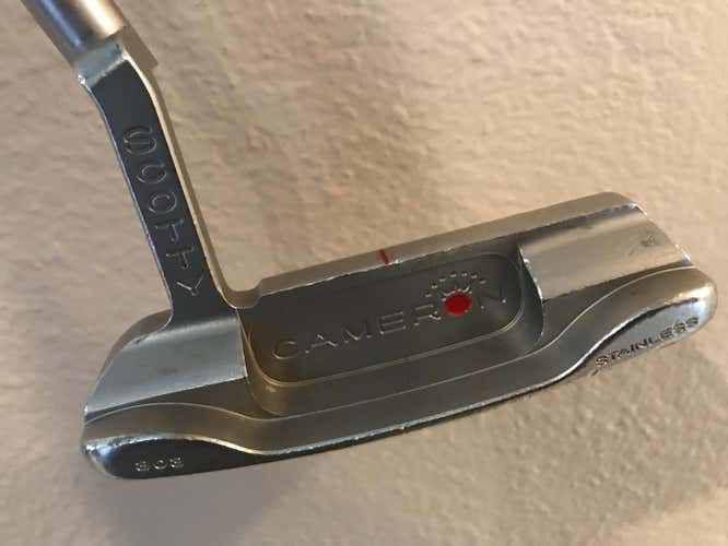 Titleist Scotty Cameron Studio Stainless Newport Beach 35" Putter black original grip