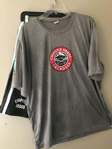 Team Chipotle Heads shorts and shirt