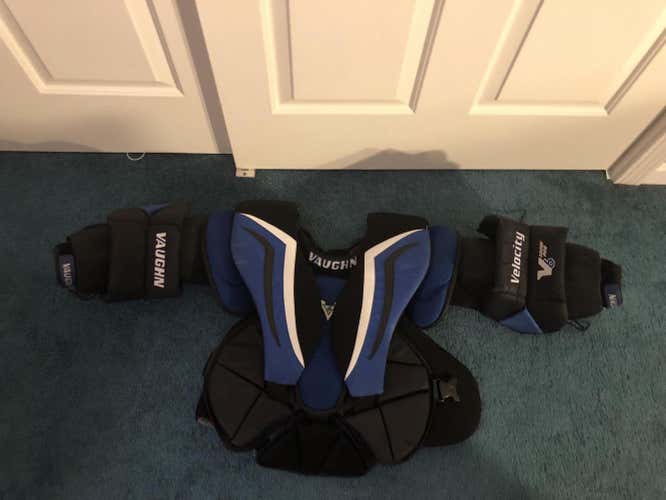 Vaughn Intermediate V6 PRO Goalie Chest Protector