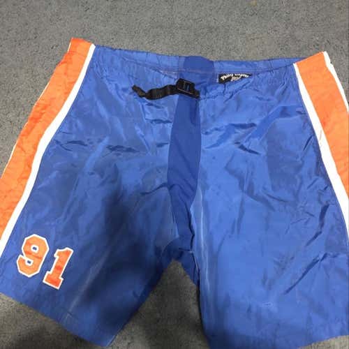 Adult Medium Blue And Orange Pants Shell #91