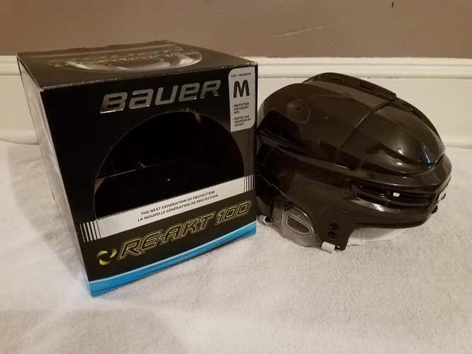 Hershey Bears New Bauer Re-Akt 100 Helmet medium