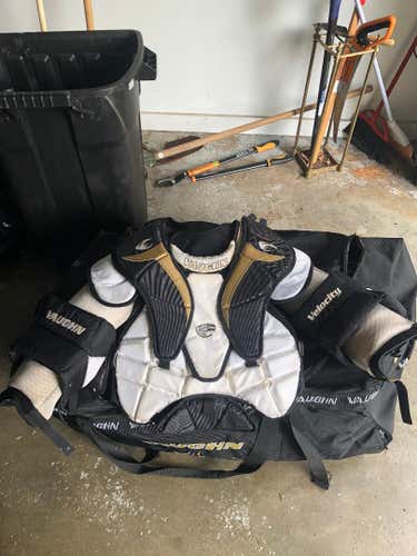 Vaughn Goalie Chest and Arm Protector Senior