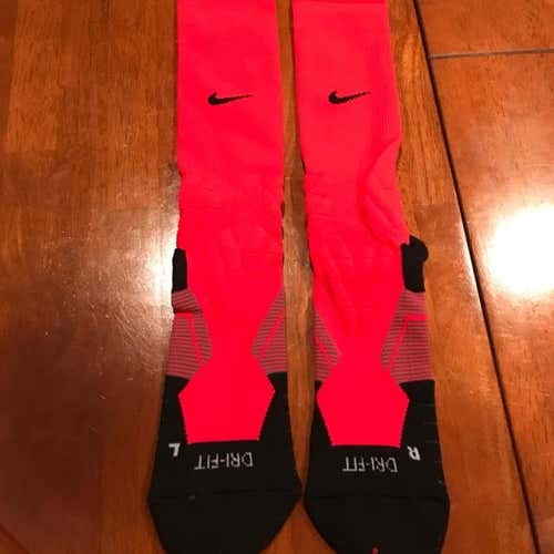 New Nike Dri-fit SoccerExtended Length Socks Five Pairs XL