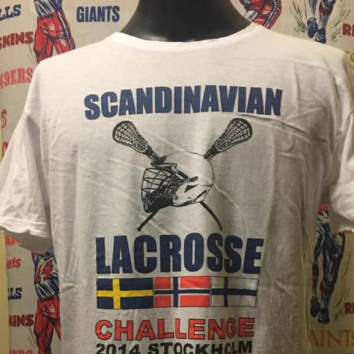 2014 Scandinavian Lacrosse Challenge Shirt Large