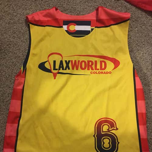 LaxWorld Colorado Reversible Tournament Jersey Large/ XL