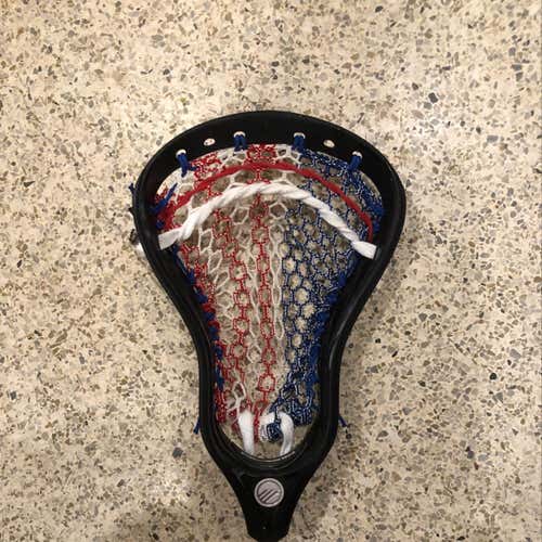Black Maverik Tank Defense Head Strung With Limited Edition ECD East Coast Dyes 4th Of July HeroMesh