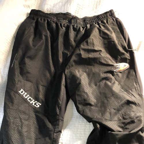Pro Stock Anaheim Ducks Team Issued Track Pants