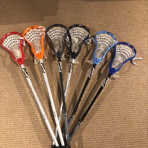 STX Complete Stick Proton Power 2  Factory Strung w/ Surgeon Shaft +2 STX Mesh Stringing Kits