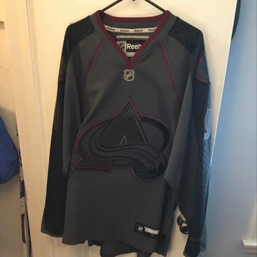 Gray Matt Duchene Avalanche Jersey