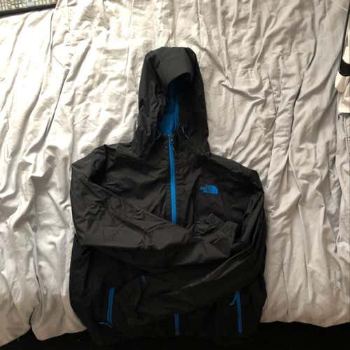 Black North Face Rain Jacket