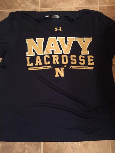 Navy Lacrosse Team Issued T-Shirt