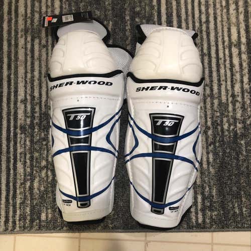Sher-Wood T50 Shin Pads 14”