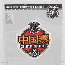 NHL CHINA GAMES 4" PATCH 2017 - NATIONAL HOCKEY LEAGUE AUTHENTIC NEW