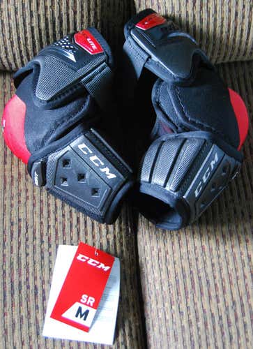 New CCM EP QLT Quicklite Elbow Pads Senior Medium