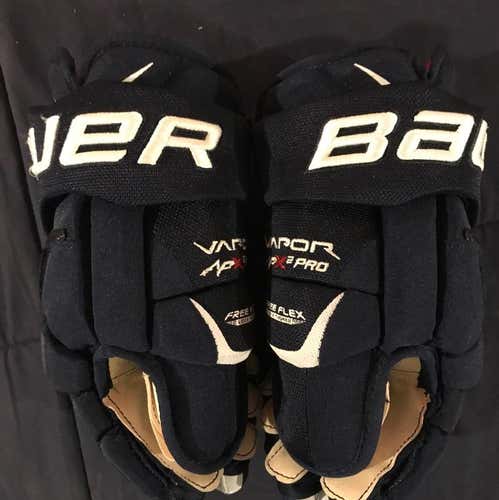 Bauer Vapor APX2 Pro Hockey Gloves 14” Navy