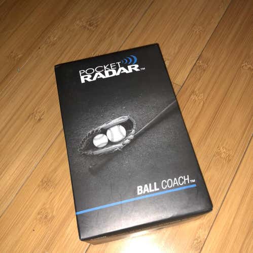 Pocket Radar NEW Used 1x Blue Button w/ Case And Box