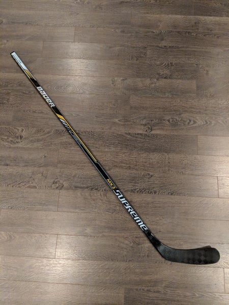 2 PACK New LH PRO STOCK Jamie Benn Bauer Supreme MX3 95 Flex Custom Mid/Toe curve