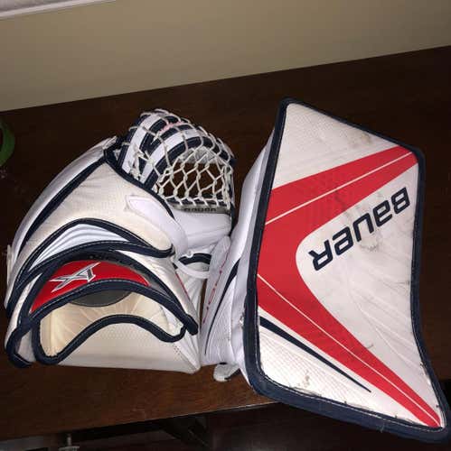 Bauer 1x Prostock Glove And Blocker