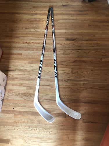 2 Pack New CCM RBZ Revolution Stick Lefty Crosby 85 Flex Senior NO GRIP