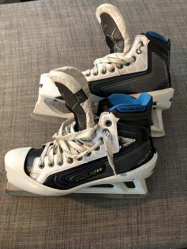 Bauer Reactor 9000 Goalie Skates Senior Size 9