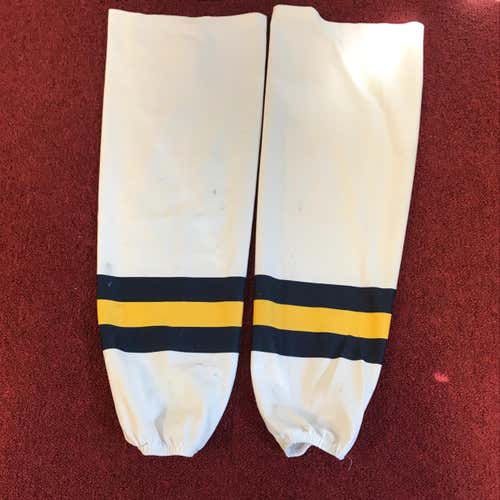 University Of Michigan Game Socks Size Large pro stock
