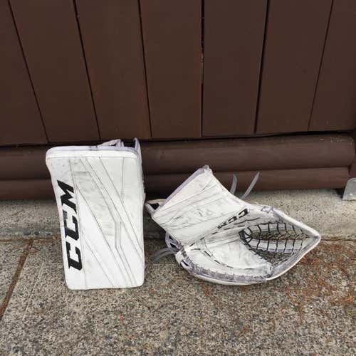 CCM E-Flex 3 Speedskin Senior Blocker & Glove