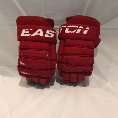Red Pro Stock Easton Pro Gloves 14” SFU. #SFU14