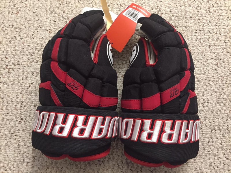 New Warrior QR Pro Gloves Senior 14 inches Black / Red