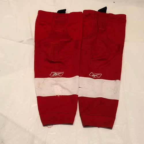 Red And White Pro Stock Socks Adult One Size Fits All SFU #SFU5