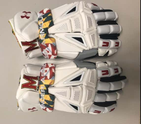 New Maryland Under Armor Lacrosse Gloves!