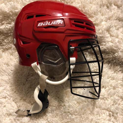 Bauer IMS 5.0 with Gait G7 Pro Cage Box Helmet