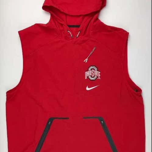 New Nike Ohio State Buckeyes Alpha Fly Rush Vest MENS L