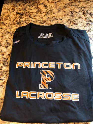 Princeton lacrosse practice shirt team issued