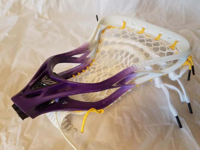 New Warrior Evo 5 -  Strung w/ OG ECD Hero Mesh and Hero Strings & Dyed Purple Fade