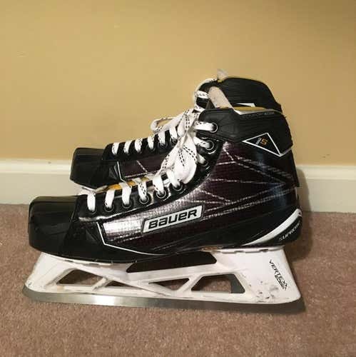 Bauer 1S Goalie Skates Size 10.5 D