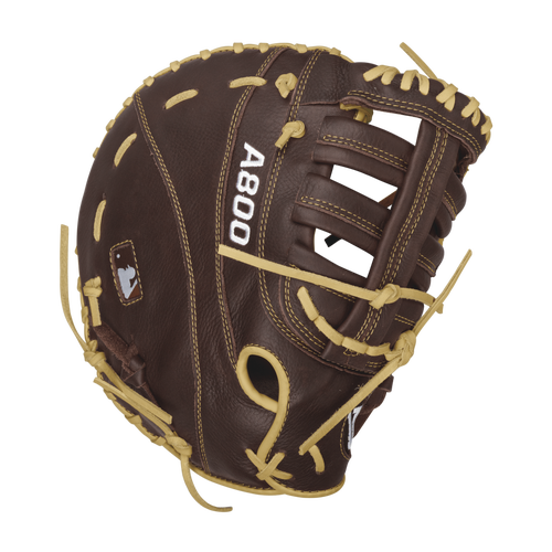 Wilson A800 Showtime First Base Mitt Baseball Mitt 12 Inch A800 Leather RHT