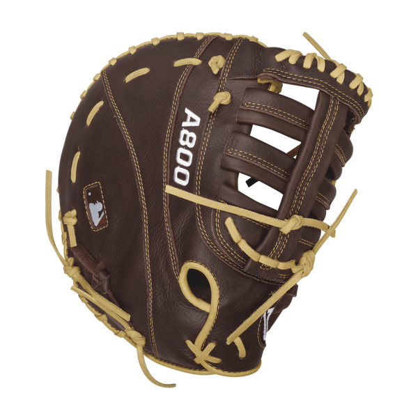 Wilson A800 Showtime First Base Mitt Baseball Mitt 12 Inch A800 Leather RHT