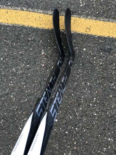 2 pack Easton CX Synergy SS LH Pro Stock Sticks 85 Flex Grabovski NHL