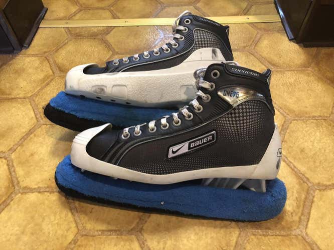 Bauer Supreme One75 Goalie Skates Senior Size 7-EE