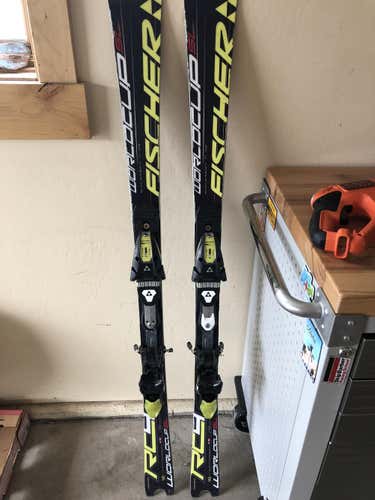 Fischer Junior SL Skis 145cm with Bindings