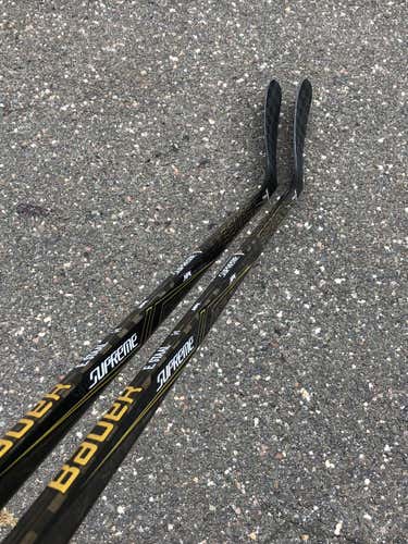 2 pack Bauer Supreme 1S LH Pro Stock Sticks 95 Flex P92 E.Staal