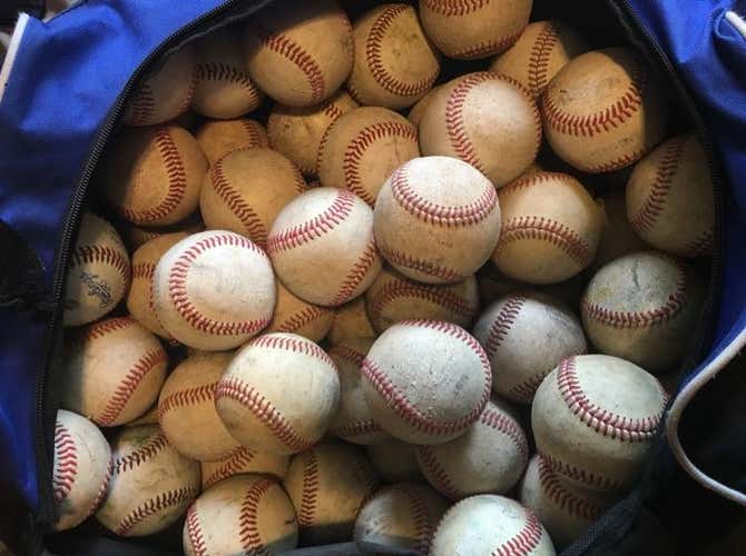 Used baseballs @ around $1 Per Baseball